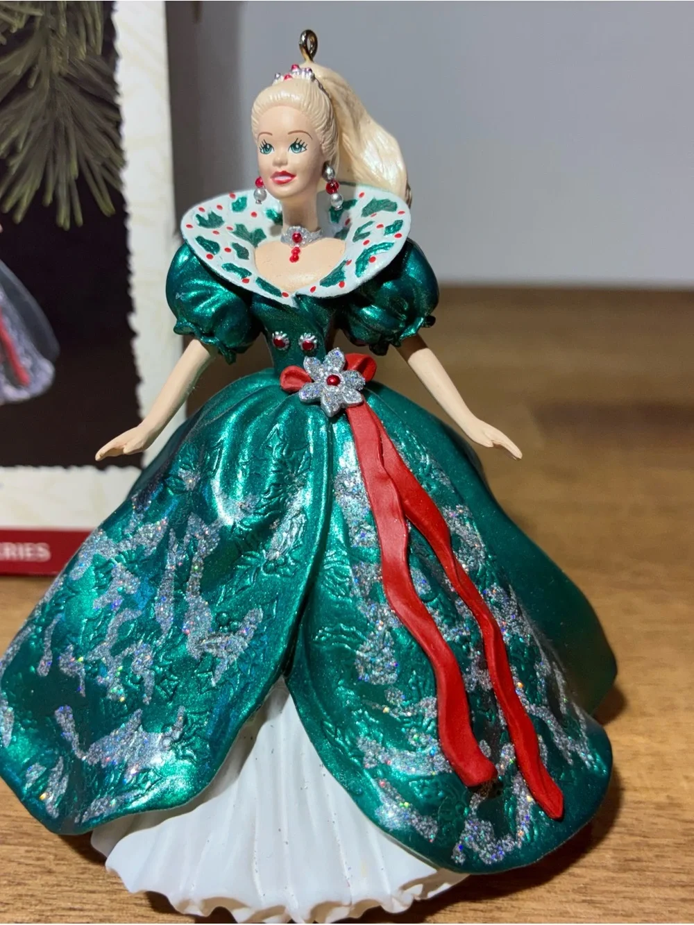 Hallmark Keepsake Barbie Collector’s Series Christmas Ornament Handcrafted 1995